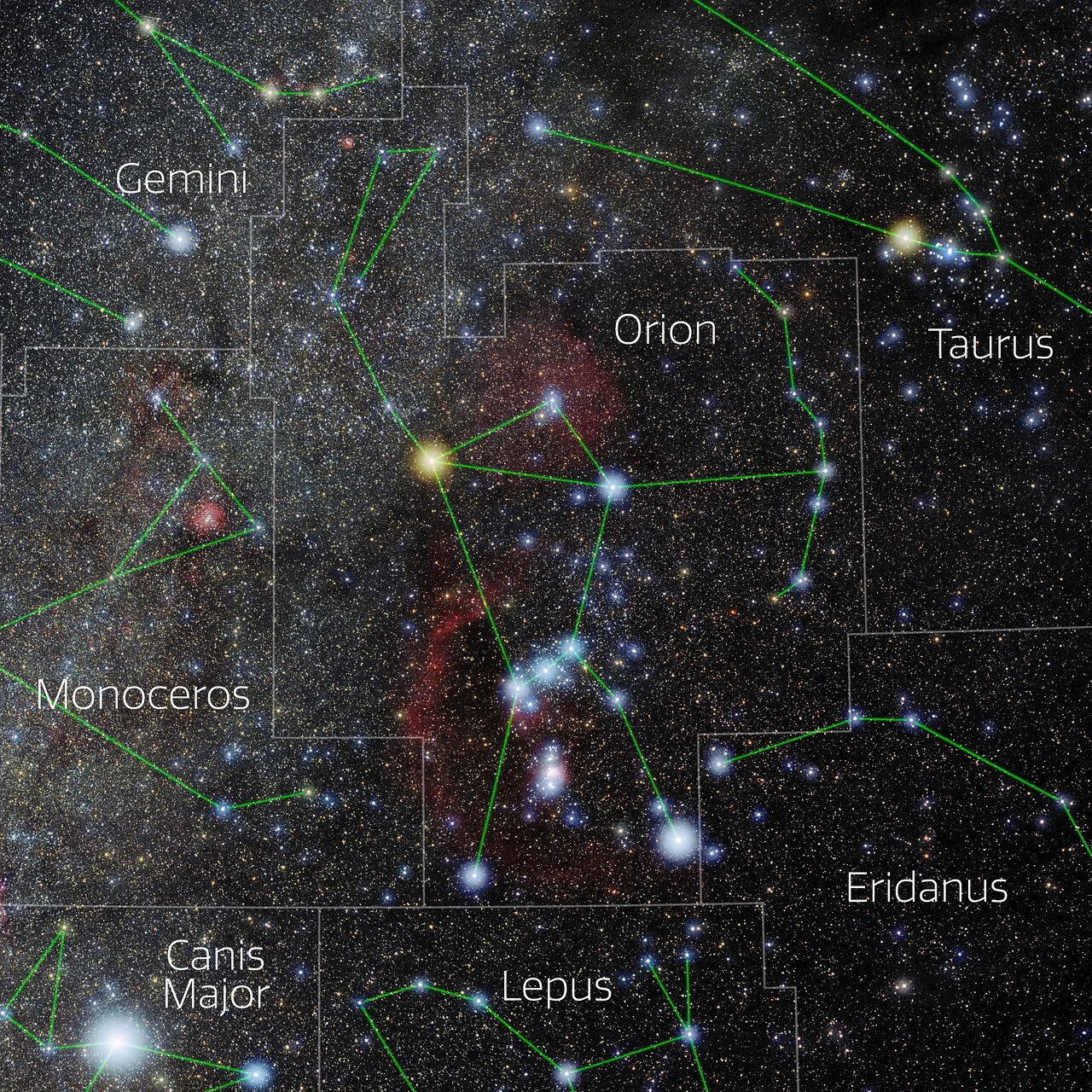 constelaciones de orion