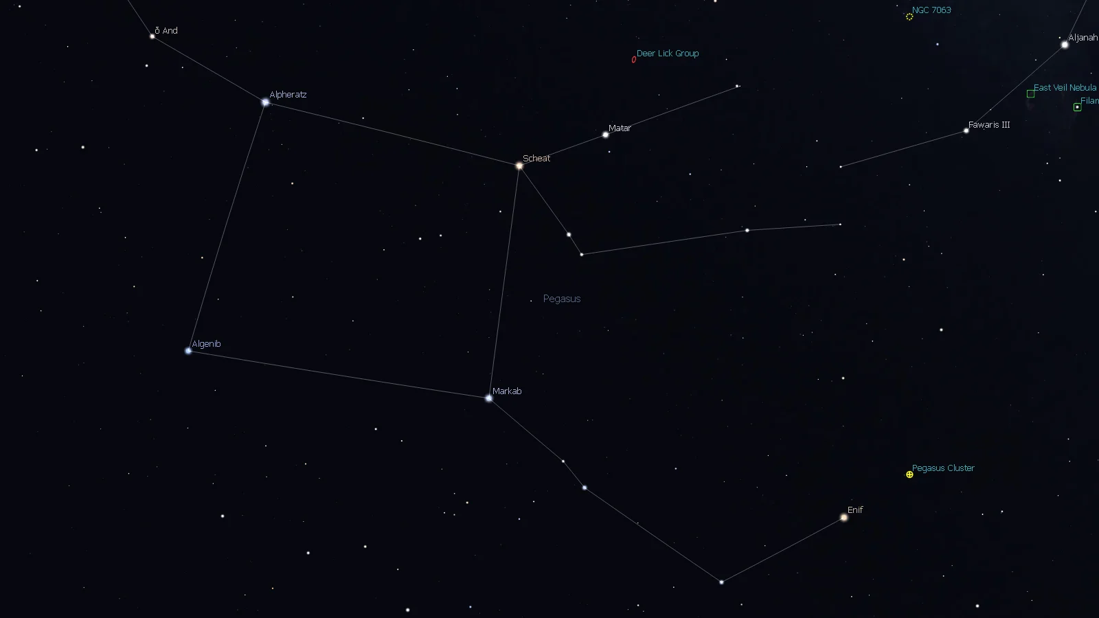 constelacion de pegaso