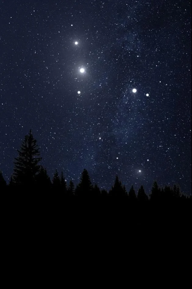 constelacion de perseo foto real