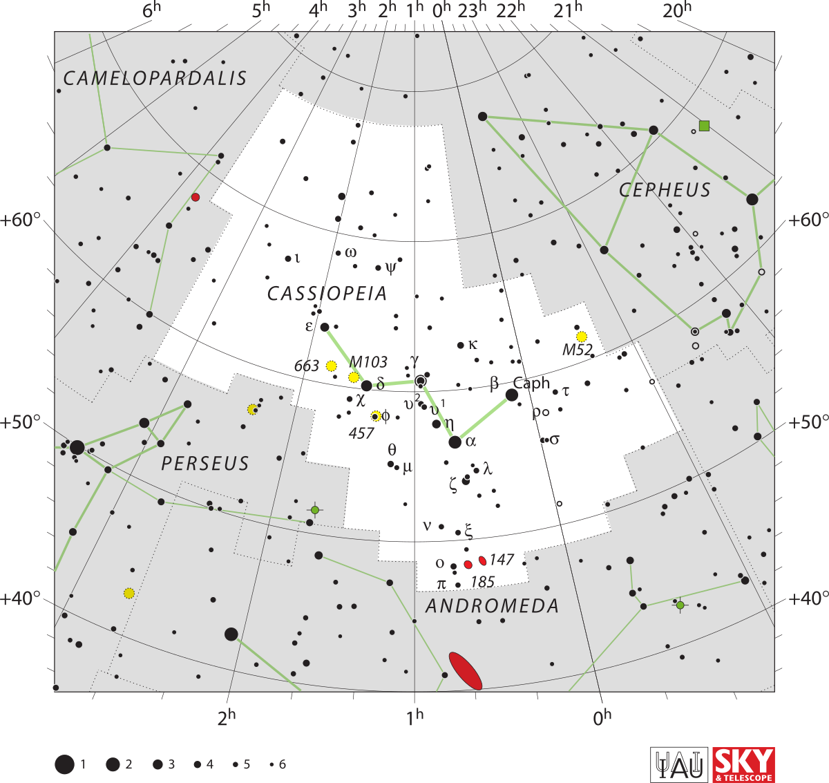casiopea constelacion