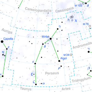 constelacion perseo mapa