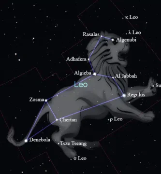 constelación leo estrellas