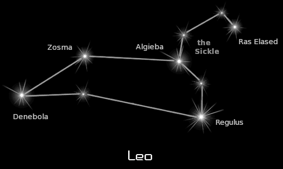 constelación de leo estrellas